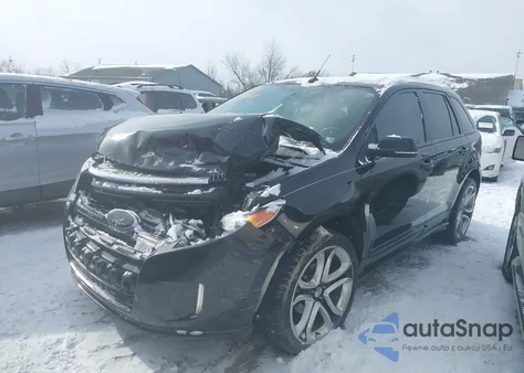 2013 Ford Edge Sport z USA, uszkodzony, nr VIN 2FMDK3AK9DBC66193